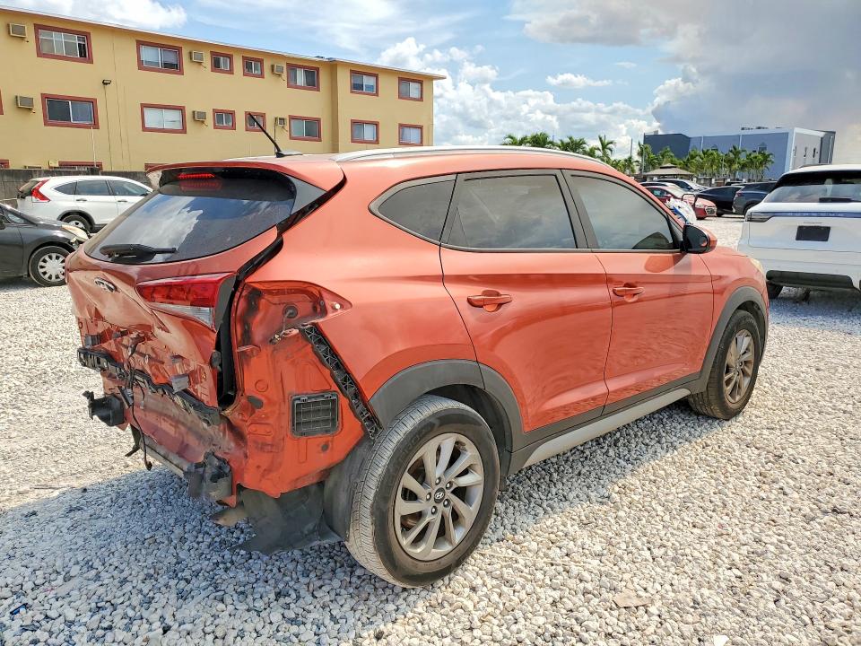 2017 Hyundai VIN KM8J33A40HU276208 COPART salvage auction — REAR END, Fl - Cert Of Title Slvg Rebuildable, sold $1,650 on 2026-07-17 (photo 3)