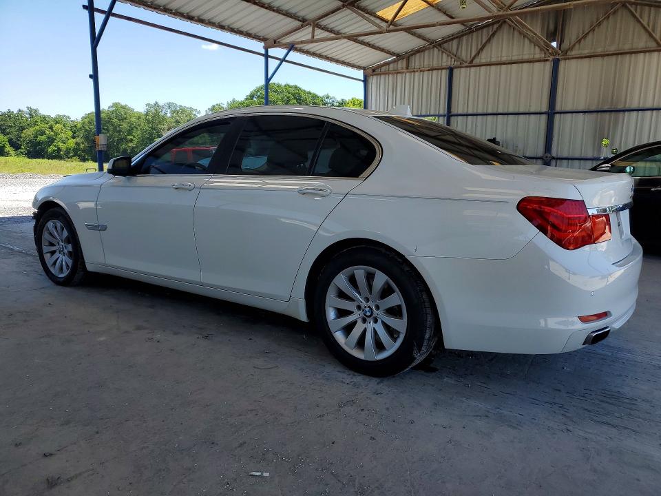 2011 BMW 7er VIN WBAKA8C57BCY37208 COPART salvage auction — FRONT END, GA - CERT OF TITLE-SALVAGE, sold $300 on 2026-07-30 (photo 2)