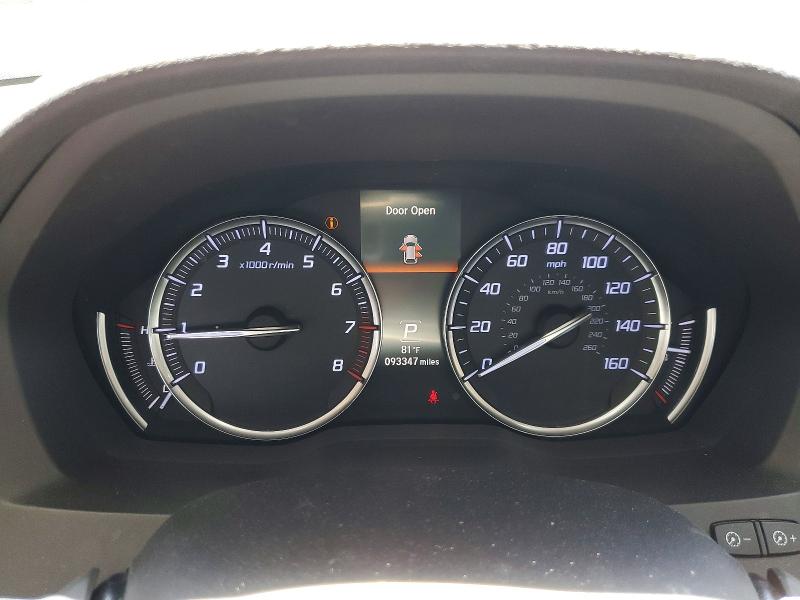 2019 Acura VIN 5J8YD4H32KL004275 COPART salvage auction — SIDE, Ca - Salvage Certificate, sold $7,700 on 2026-08-27 (photo 9)