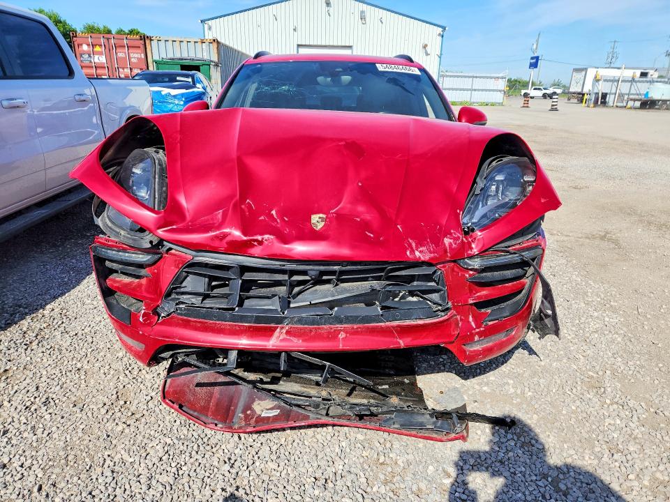 2017 Porsche Macan VIN WP1AG2A5XHLB55413 COPART salvage auction — FRONT END, ON - PERMIT SALVAGE, sold $4,600 on 2026-07-28 (photo 5)