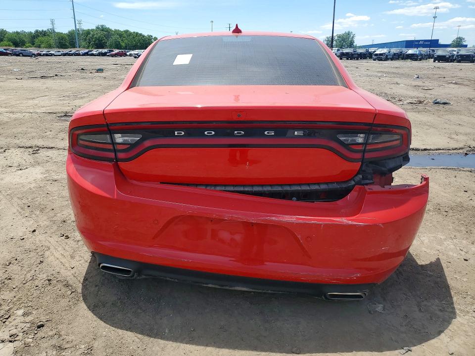 2023 Dodge Charger VIN 2C3CDXBG5PH530933 COPART salvage auction — FRONT END, MI - CERTIFICATE OF TITLE, sold $5,800 on 2026-07-02 (photo 6)