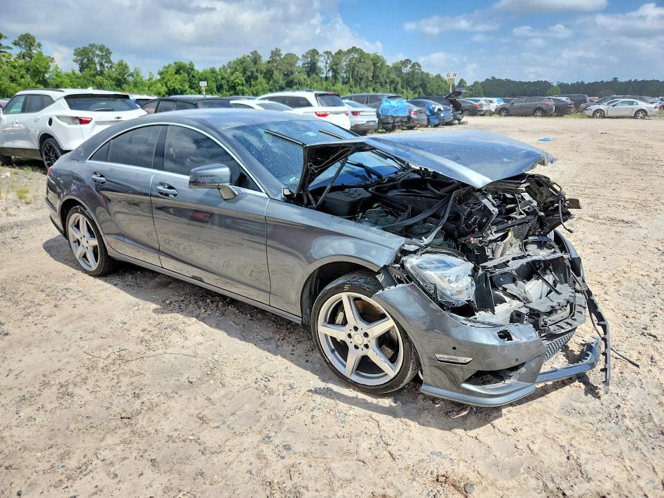 2012 Mercedes-benz Cls-klasse VIN WDDLJ7DB9CA022467 COPART salvage auction — FRONT END, Tx - Salvage Vehicle Title, sold $950 on 2026-08-07 (photo 4)