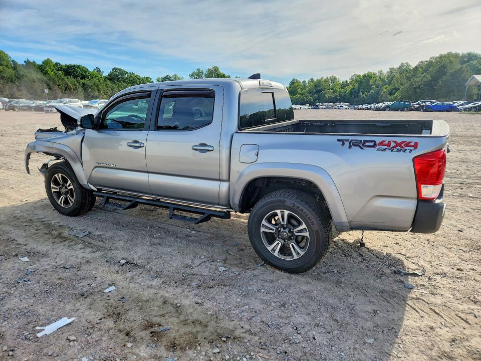 2017 Toyota Tacoma VIN 5TFCZ5AN8HX091094 COPART salvage auction — FRONT END, VA - CERT OF TITLE - SALVAGE, sold $9,500 on 2026-07-27 (photo 2)