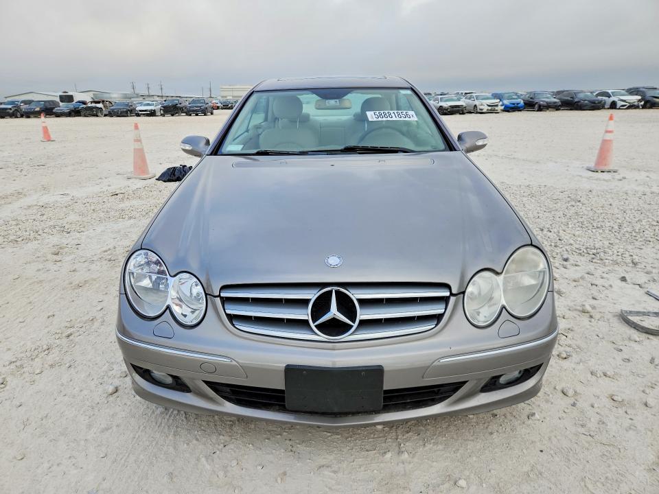 2008 Mercedes-benz Clk-klasse VIN WDBTJ56H88F254034 COPART salvage auction — VANDALISM, Tx - Salvage Vehicle Title, sold $550 on 2026-08-13 (photo 5)