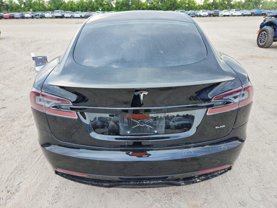 2021 Tesla Model s VIN 5YJSA1E68MF439365 COPART salvage auction — FRONT END, TX - SALVAGE VEHICLE TITLE, sold $15,900 on 2026-08-28 (photo 6)