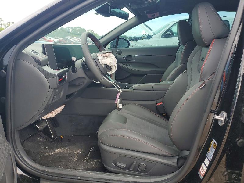 2025 Hyundai Sonata VIN KMHL54JC5SA512151 COPART salvage auction — FRONT END, Tx - Salvage Vehicle Title, sold $8,600 on 2026-08-21 (photo 7)