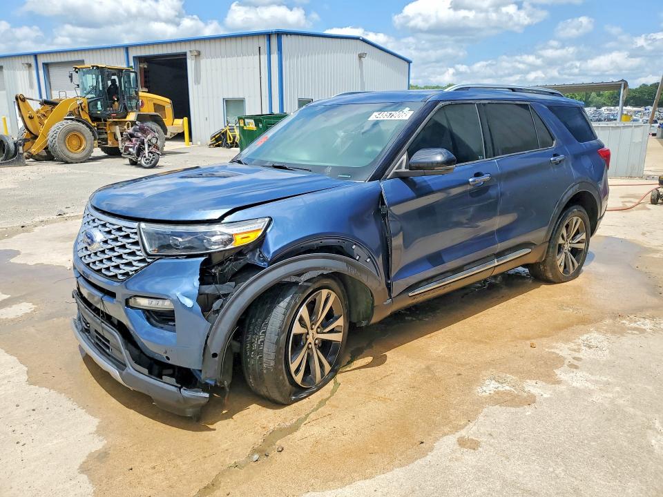 2020 Ford Explorer VIN 1FM5K8HC3LGA30260 COPART salvage auction — ROLLOVER, Ar - Certificate Of Title, sold $6,500 on 2026-07-02 (photo 1)