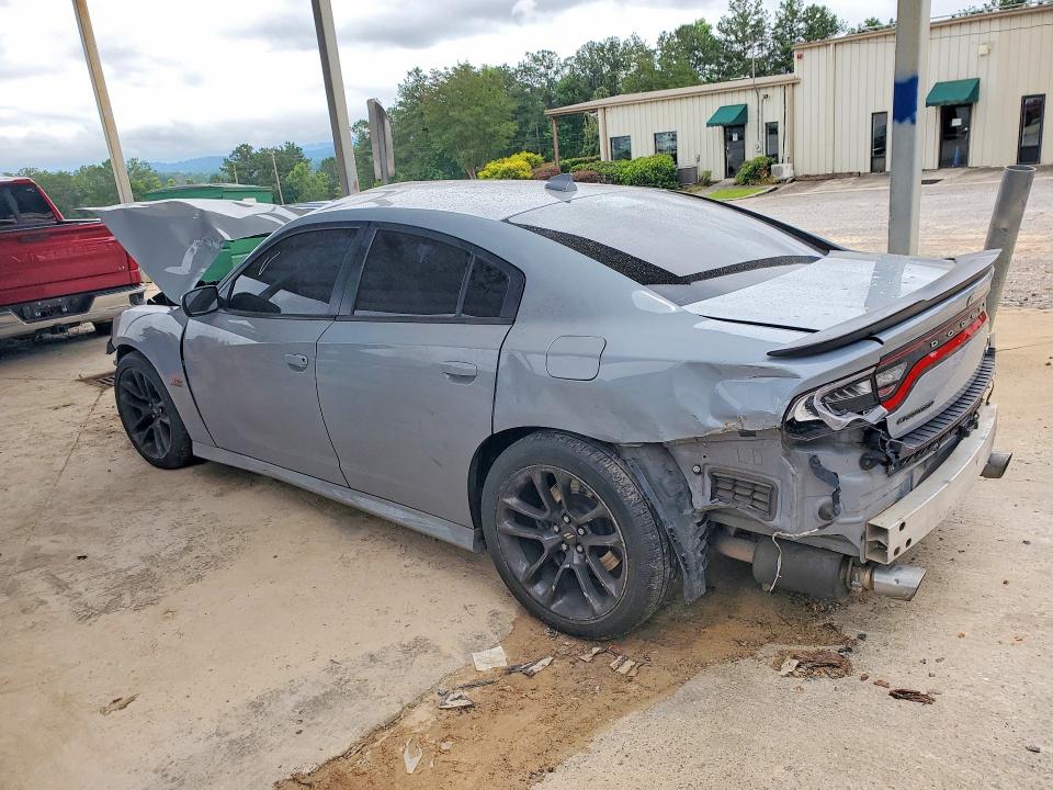 2021 Dodge Charger VIN 2C3CDXGJ1MH556879 COPART salvage auction — FRONT END, AL - CERTIFICATE OF TITLE, sold $3,850 on 2026-07-09 (photo 2)