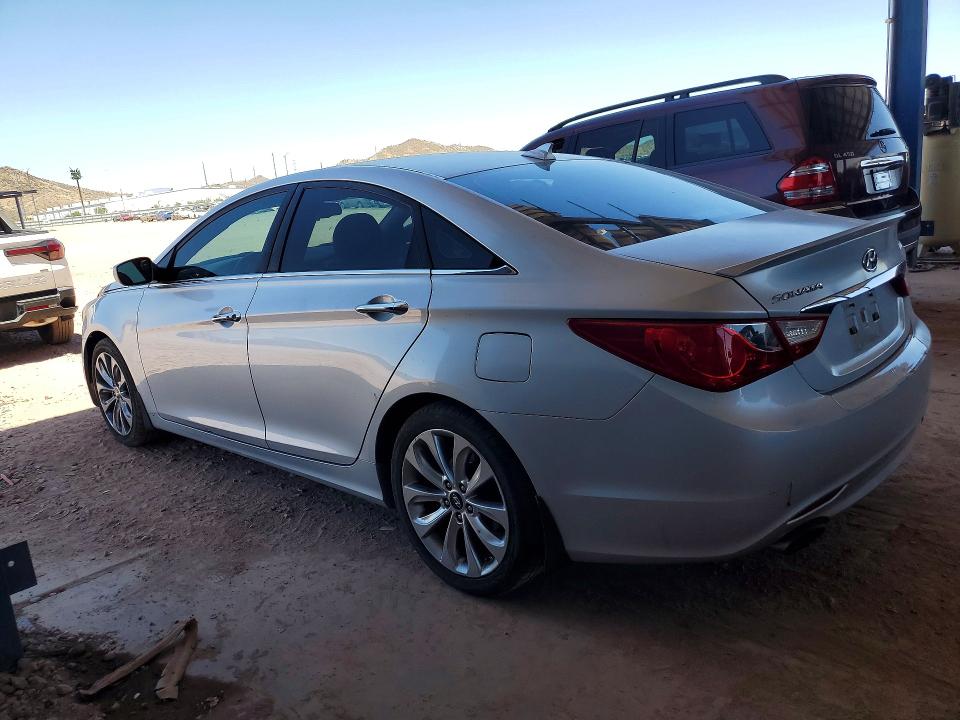 2013 Hyundai Sonata VIN 5NPEC4AC4DH809491 COPART salvage auction — FRONT END, Az - Cert Of Title - Salvage, sold $1,000 on 2026-07-09 (photo 2)