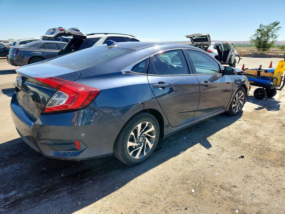 2017 Honda Civic VIN 19XFC2F71HE011559 COPART salvage auction — FRONT END, Nm - Cert Of Title-Salvage, sold $1,900 on 2026-07-09 (photo 3)