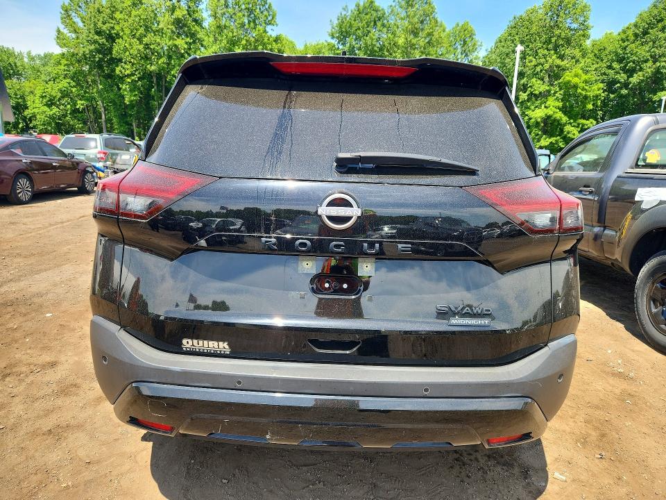 2023 Nissan Rogue VIN JN8BT3BB3PW214914 COPART salvage auction — FRONT END, Ma - Certificate Of Title (P), sold $13,800 on 2026-07-30 (photo 6)