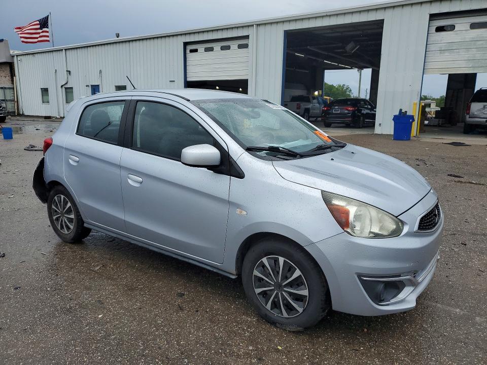 2017 Mitsubishi VIN ML32A3HJ0HH003470 COPART salvage auction — REAR END, Al - Cert Of Title-Salvage Title, sold $80 on 2026-07-16 (photo 4)