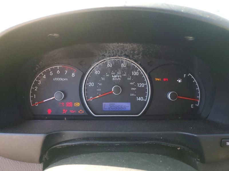 2010 Hyundai Elantra VIN KMHDU4AD6AU941313 COPART salvage auction — FRONT END, Ms - Cert Of Title-Salvaged, sold $400 on 2026-07-24 (photo 9)