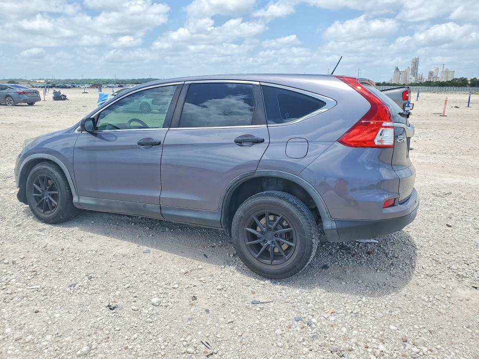 2016 Honda Cr-v VIN 5J6RM4H36GL089108 COPART salvage auction — FRONT END, Tx - Salvage Vehicle Title, sold $3,750 on 2026-07-09 (photo 2)
