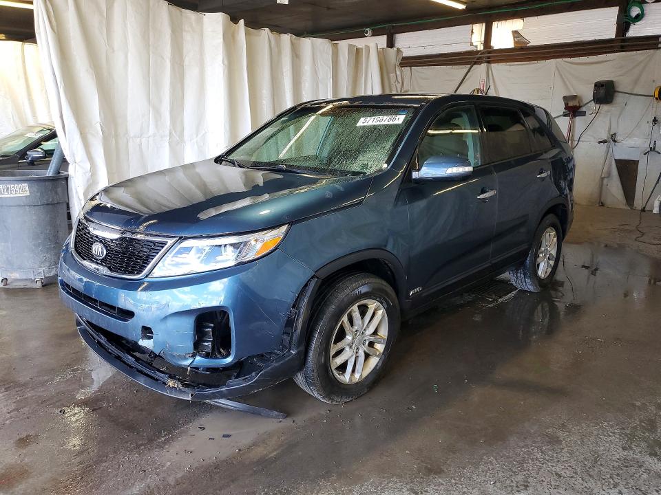 2015 Kia Sorento VIN 5XYKTCA60FG609614 COPART salvage auction — FRONT END, Pa - Certificate Of Salvage, sold $175 on 2026-07-23 (photo 1)