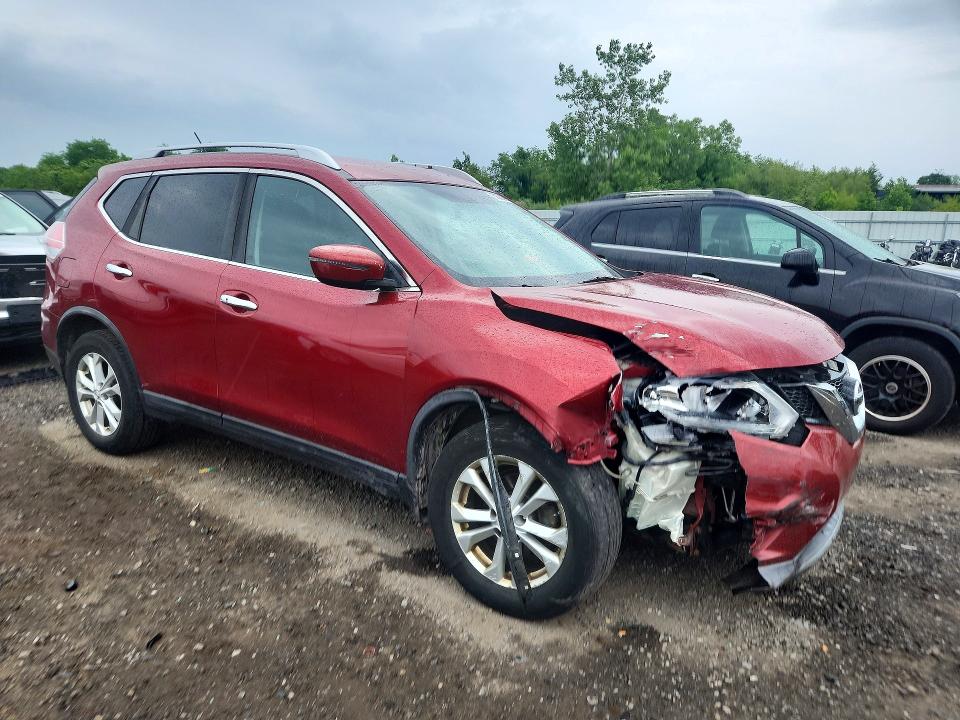 2016 Nissan VIN KNMAT2MV1GP663480 COPART salvage auction — FRONT END, Ma - Cert Of Title-Reconstrctd Coll, sold $1,250 on 2026-07-08 (photo 4)