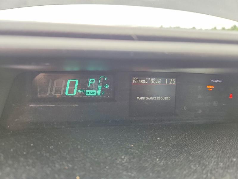 2013 Toyota Prius c VIN JTDKDTB35D1533127 COPART salvage auction — REAR END, Me - Cert Of Title-Salvage Collisio, sold $900 on 2026-07-17 (photo 9)