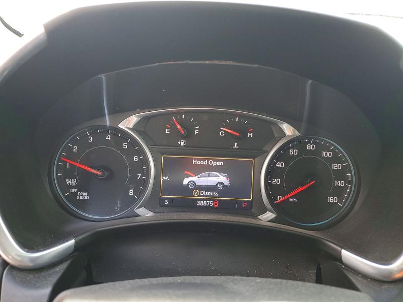 2022 Chevrolet Equinox VIN 3GNAXXEV3NS104809 COPART salvage auction — HAIL, Ia - Cert Of Title-Salvage Title, sold $100 on 2026-07-29 (photo 9)