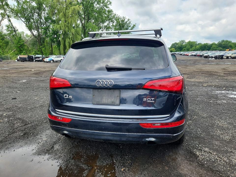 2015 Audi Q5 VIN WA1LFAFP2FA054466 COPART salvage auction — FRONT END, Ct - Cert Of Title-Salvage, sold $475 on 2026-07-31 (photo 6)