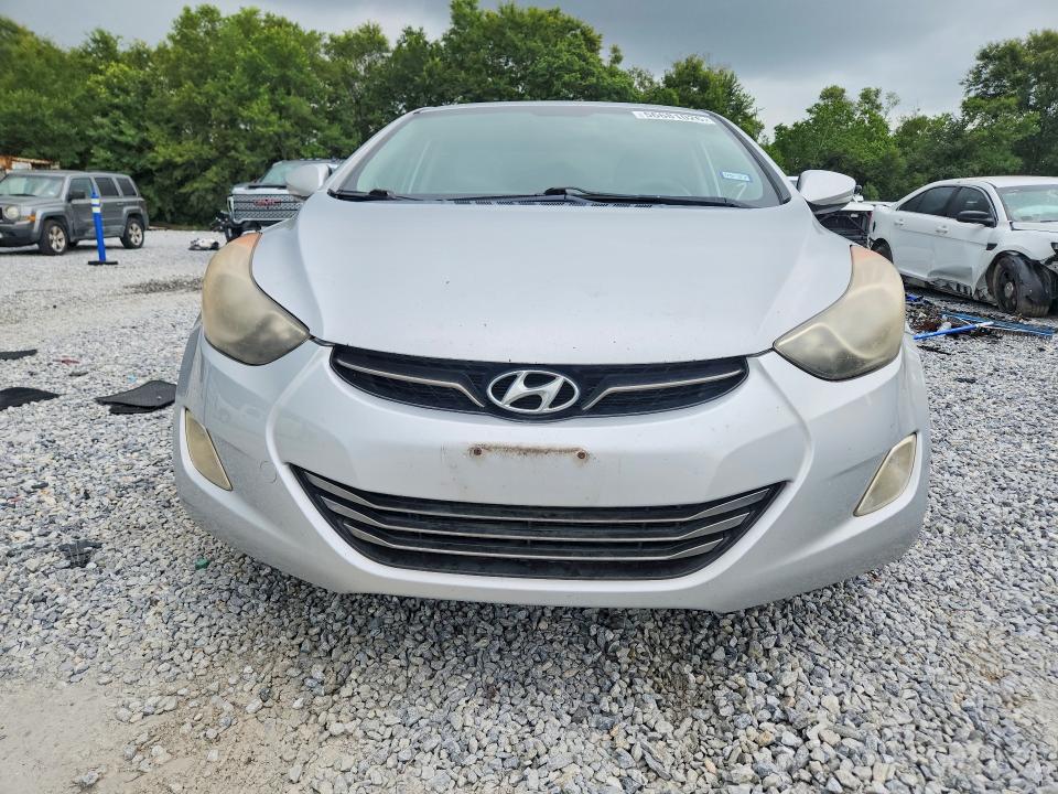 2012 Hyundai Elantra VIN KMHDH4AE7CU456565 COPART salvage auction — REAR END, Tx - Salvage Vehicle Title, sold $875 on 2026-07-27 (photo 5)
