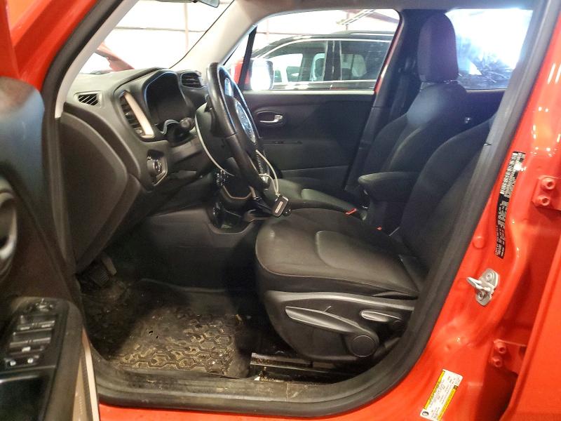 2015 Jeep Renegade VIN ZACCJBBT0FPC12865 COPART salvage auction — FRONT END, Mi - Certificate Of Title, sold $500 on 2026-07-31 (photo 7)