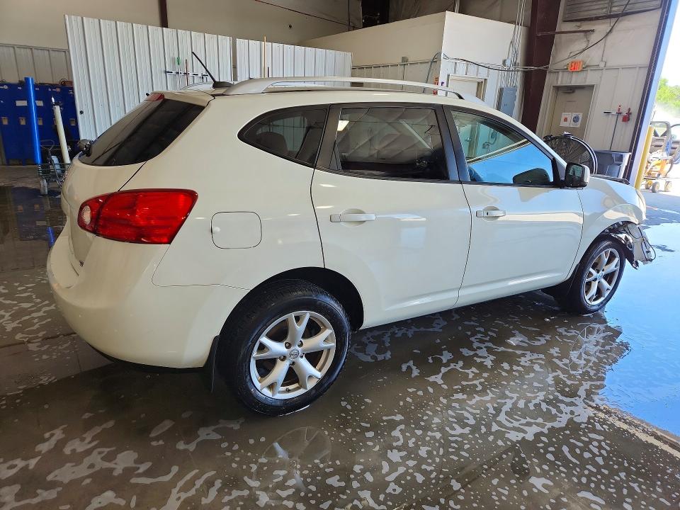 2009 Nissan Rogue sport VIN JN8AS58T59W050238 COPART salvage auction — FRONT END, IL - SALVAGE CERTIFICATE, sold $350 on 2026-07-08 (photo 3)