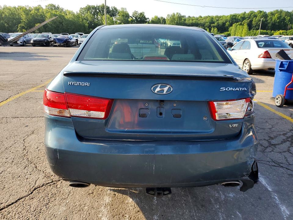 2007 Hyundai Sonata VIN 5NPEU46F17H211461 COPART salvage auction — REAR END, Ky - Cert Of Title-Salvage, sold $300 on 2026-07-02 (photo 6)