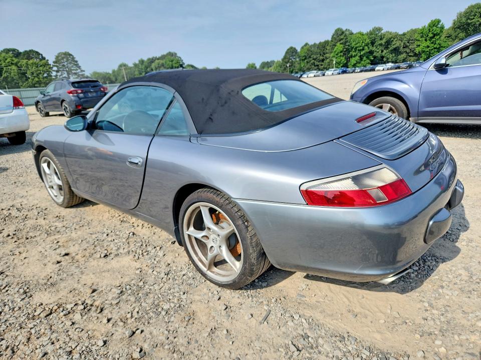 2002 Porsche 911 VIN WP0CA29962S654161 COPART salvage auction — MINOR DENT/SCRATCHES, Ar - Dealer Only Clean Title (P), sold $10,500 on 2026-07-27 (photo 2)