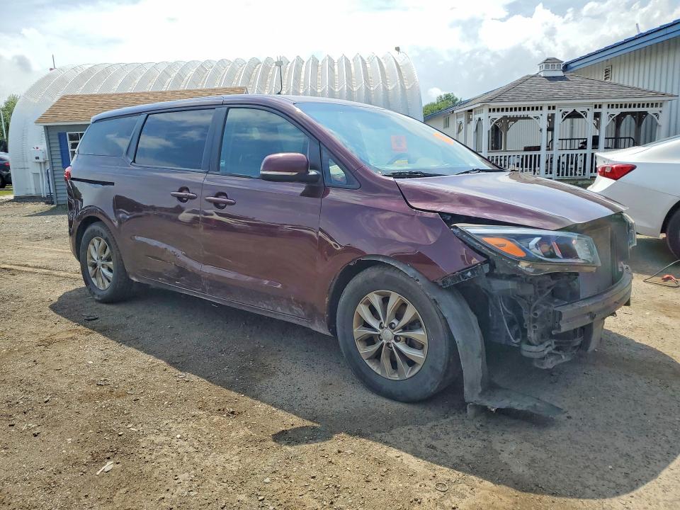 2020 Kia SEDONA VIN KNDMB5C18L6618116 COPART salvage auction — FRONT END, Va - Certificate Of Title, sold $3,450 on 2026-07-31 (photo 4)