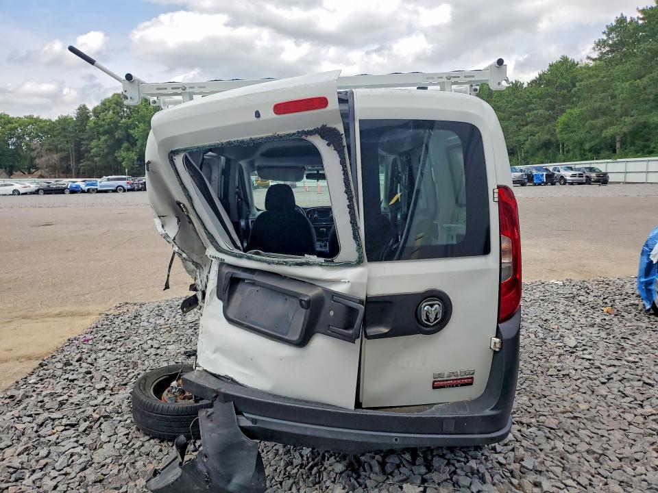 2018 Ram Promaster city VIN ZFBERFAB2J6L85383 COPART salvage auction — REAR END, MN - CERT OF TITLE-SALVAGE, sold $975 on 2026-07-22 (photo 6)