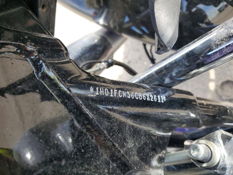 2012 Harley-davidson Fl VIN 1HD1FCM36CB682611 COPART salvage auction — ROLLOVER, Ca - Salvage Certificate, sold $1,250 on 2026-07-02 (photo 8)