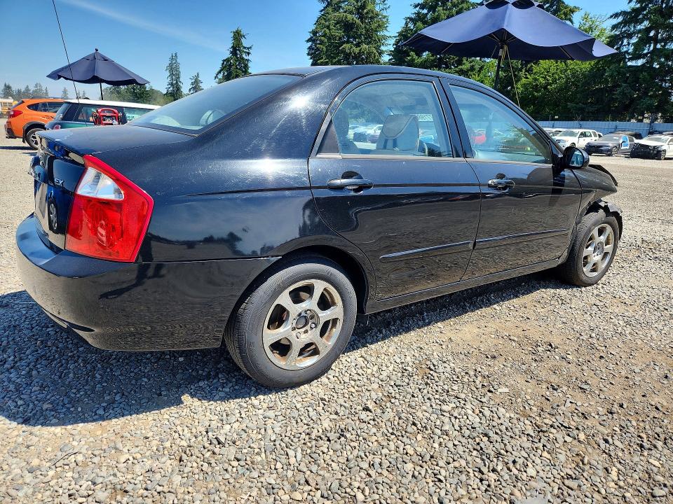 2005 Kia Spectra VIN KNAFE121555092723 COPART salvage auction — FRONT END, Wa - Bill Of Sale, sold $225 on 2026-07-07 (photo 3)