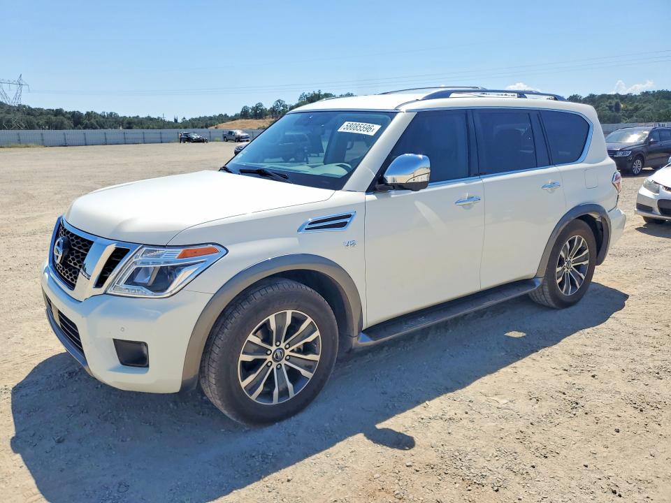2020 Nissan VIN JN8AY2NC0L9622193 COPART salvage auction — REAR END, CA - SALVAGE CERTIFICATE, sold $5,900 on 2026-07-24 (photo 1)