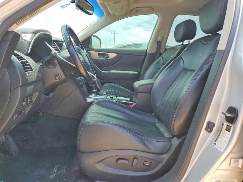 2014 Infiniti Qx70 VIN JN8CS1MU4EM450247 COPART salvage auction — FRONT END, Tx - Salvage Vehicle Title, sold $2,150 on 2026-07-22 (photo 7)
