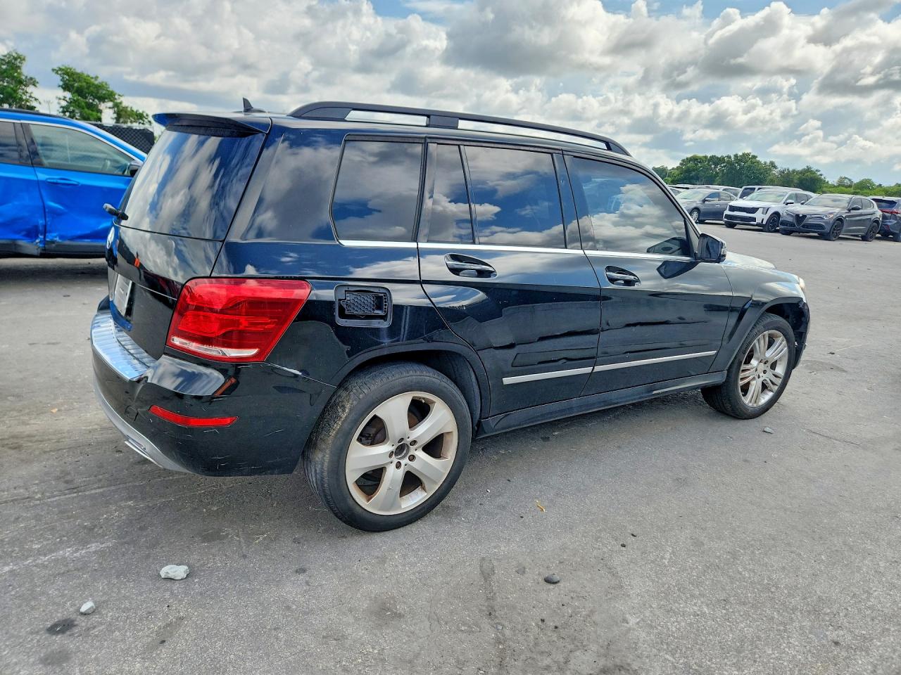 2015 Mercedes-Benz GLK-Class VIN WDCGG5HB3FG338645 COPART salvage auction — Front End, FL - CERTIFICATE OF TITLE (P), sold $3,600 on 2026-06-30 (photo 3)