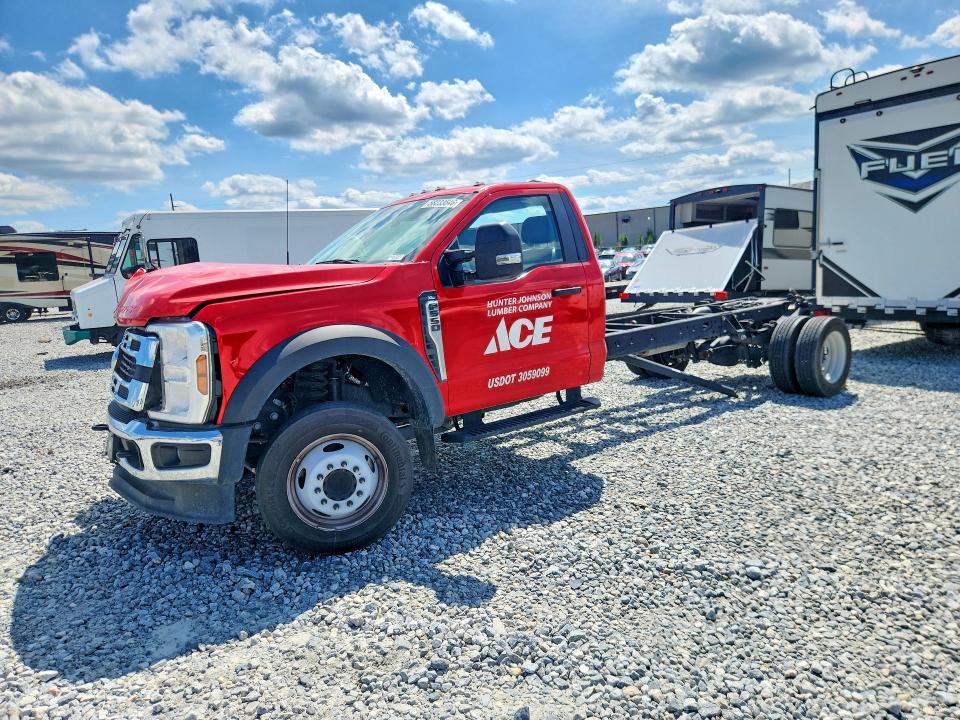 2024 Ford F550 VIN 1FDUF5GNXRDA22877 COPART salvage auction — FRONT END, Ga - Cert Of Title-Salvage, sold $10,200 on 2026-07-28 (photo 1)
