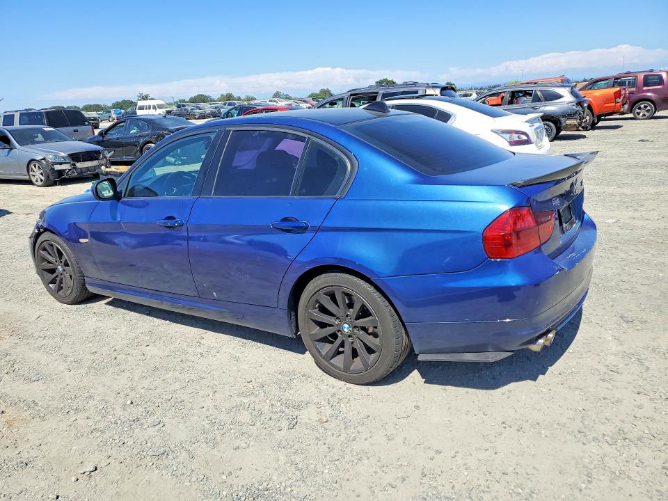 2011 BMW 3er VIN WBAPH5G54BNM79192 COPART salvage auction — FRONT END, Ca - Salvage Certificate, sold $15 on 2026-07-28 (photo 2)
