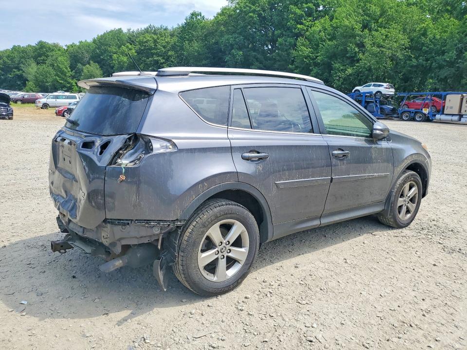 2015 Toyota Rav 4 VIN JTMRFREV5FJ033352 COPART salvage auction — REAR END, Ma - Cert Of Title-Reconstrctd Coll, sold $4,800 on 2026-07-06 (photo 3)