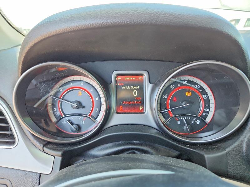 2019 Dodge Journey VIN 3C4PDDGG6KT739120 COPART salvage auction — HAIL, CO - CERTIFICATE OF TITLE, sold $7,700 on 2026-07-28 (photo 9)