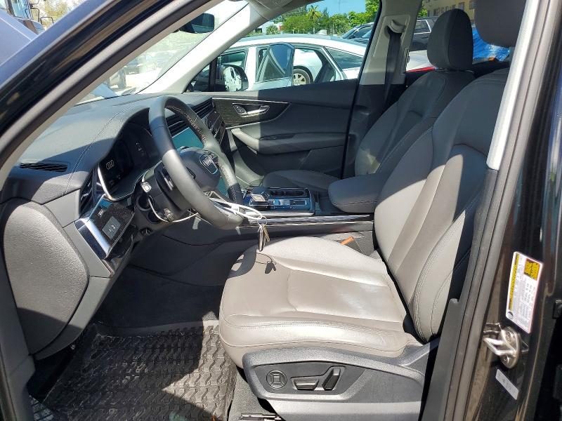 2025 Audi Q7 VIN WA1ACBF74SD012525 COPART salvage auction — FRONT END, Fl - Cert Of Title Slvg Rebuildable, sold $16,700 on 2026-07-28 (photo 7)