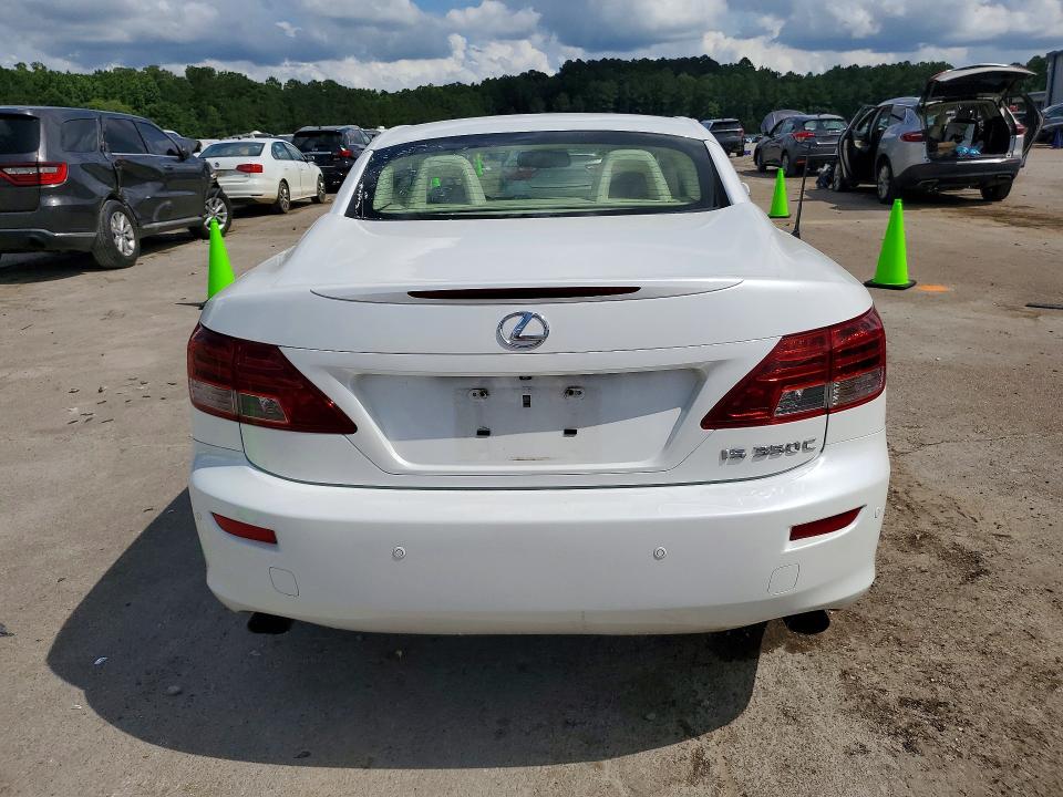 2013 Lexus Is VIN JTHFE2C22D2509679 COPART salvage auction — FRONT END, Ms - Cert Of Title-Salvaged, sold $3,050 on 2026-07-17 (photo 6)