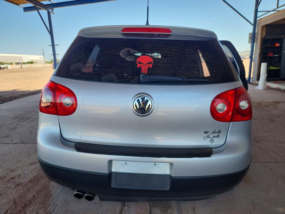 2009 Volkswagen Rabbit VIN WVWDA71K29W096263 COPART salvage auction — SIDE, AZ - CERT OF TITLE - SALVAGE, sold $375 on 2026-07-14 (photo 6)
