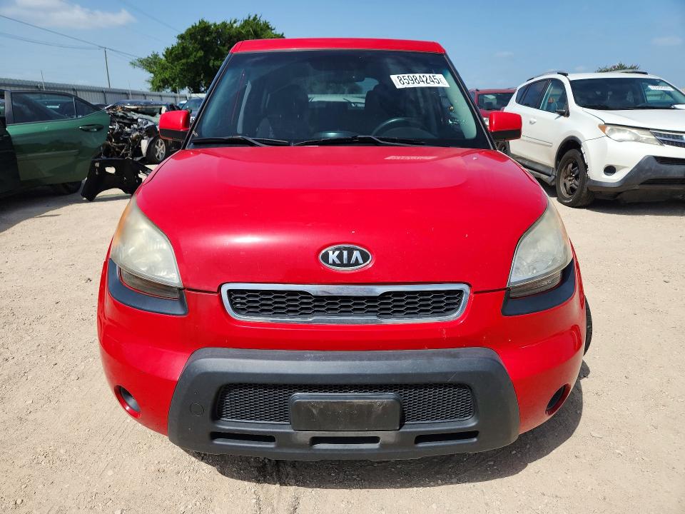 2011 Kia Soul VIN KNDJT2A23B7285178 COPART salvage auction — UNDERCARRIAGE, TX - SALVAGE VEHICLE TITLE (P), sold $575 on 2026-07-23 (photo 5)