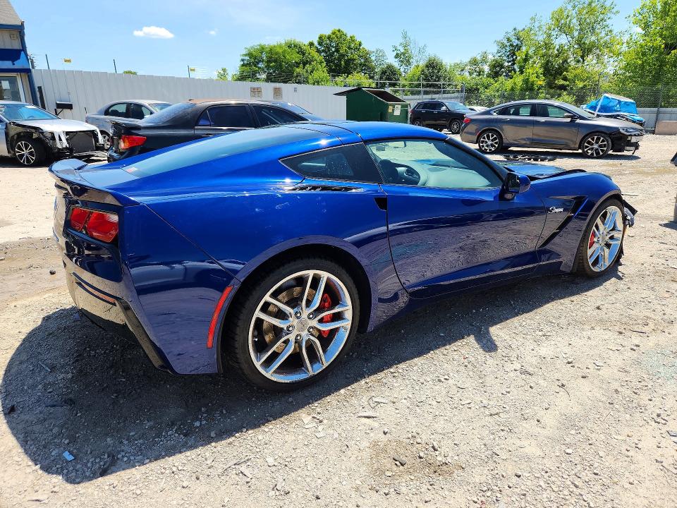 2016 Chevrolet Corvette VIN 1G1YK2D77G5125650 COPART salvage auction — FRONT END, Ky - Cert Of Title-Salvage, sold $15,200 on 2026-07-30 (photo 3)