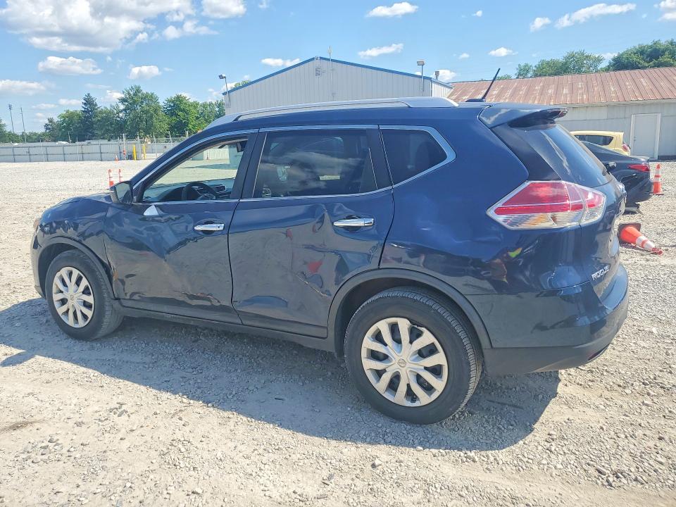 2016 Nissan VIN KNMAT2MT8GP596746 COPART salvage auction — FRONT END, OH - CERT OF TITLE-REBUILT SALVAGE, sold $725 on 2026-07-02 (photo 2)