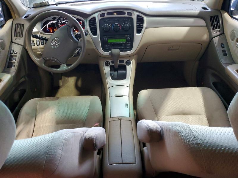 2006 Toyota Highlander VIN JTEDW21A660006070 COPART salvage auction — REAR END, Wv - Certificate Of Title, sold $700 on 2026-07-21 (photo 8)