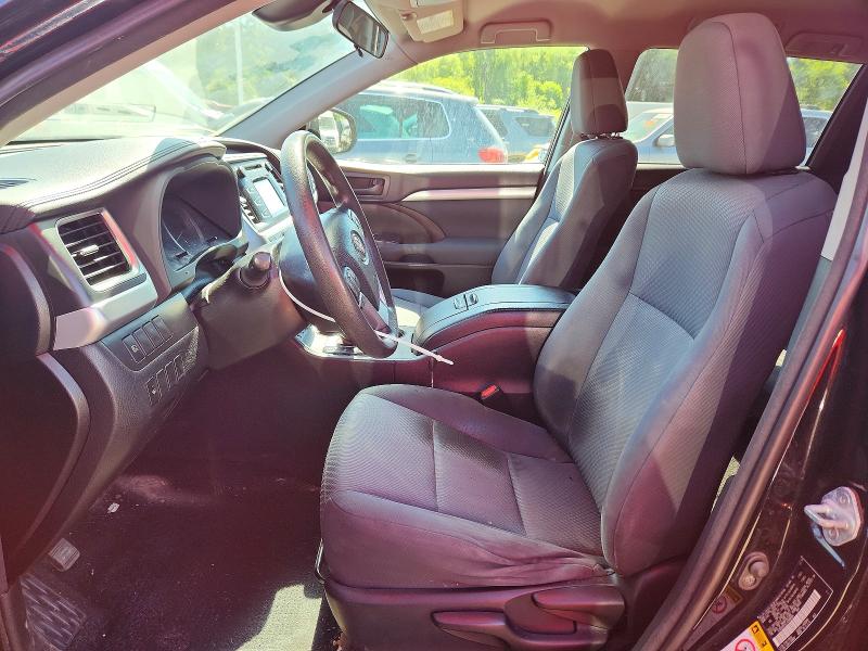 2018 Toyota Highlander VIN 5TDBZRFH7JS898904 COPART salvage auction — MINOR DENT/SCRATCHES, Fl - Certificate Of Title, sold $11,100 on 2026-07-03 (photo 7)