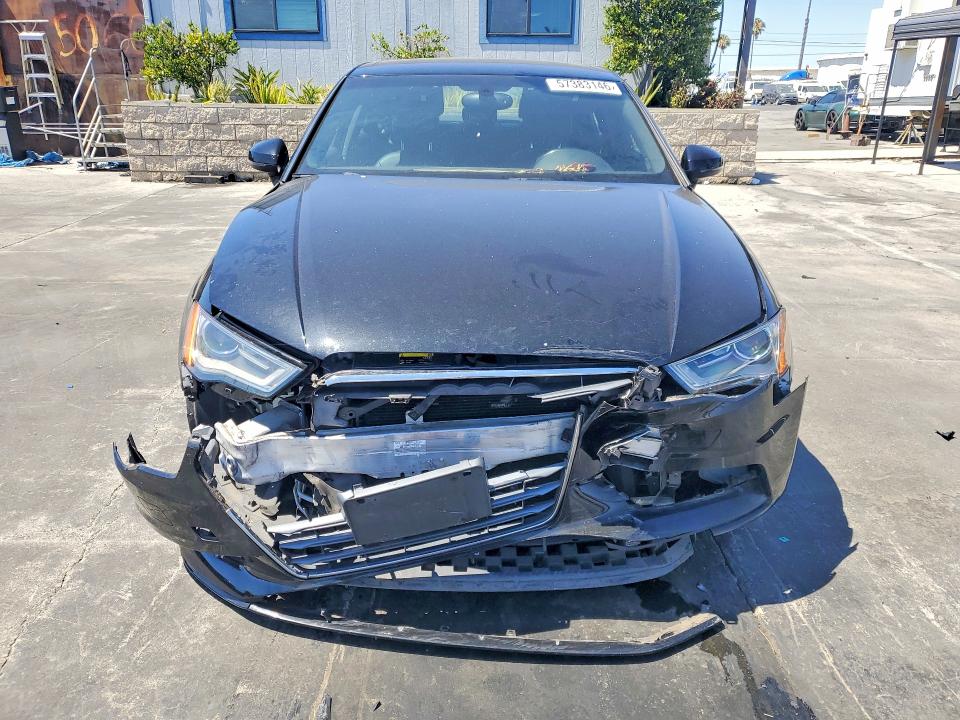 2015 Audi A3 VIN WAUEFGFFXF1030387 COPART salvage auction — FRONT END, Ca - Salvage Certificate, sold $550 on 2026-07-29 (photo 5)