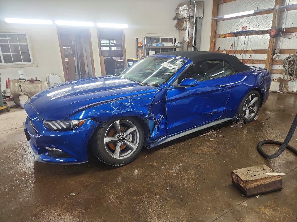 2017 Ford Mustang VIN 1FATP8EMXH5345964 COPART salvage auction — FRONT END, Il - Salvage Certificate, sold $4,750 on 2026-07-27 (photo 1)