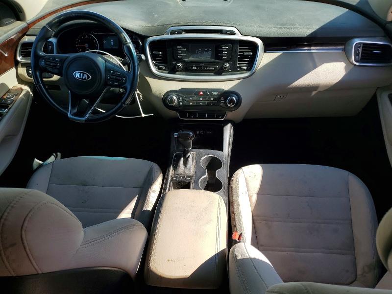 2016 Kia Sorento VIN 5XYPGDA38GG052507 COPART salvage auction — FRONT END, Ca - Dis/Dlr/Exp Only Clean Title, sold $1,600 on 2026-07-20 (photo 8)
